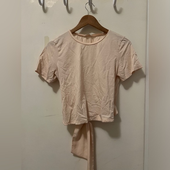 Club Monaco Tie back T-shirt - Picture 1 of 3